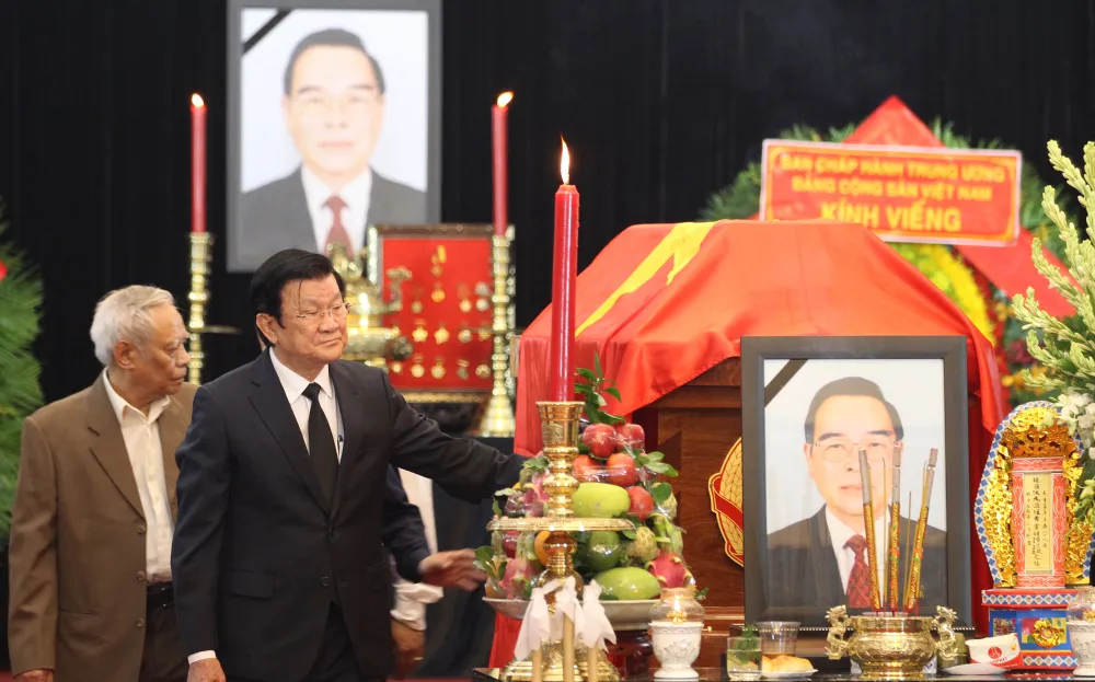 Lễ viếng nguyên Thủ tướng Phan Văn Khải  ​ ảnh 22