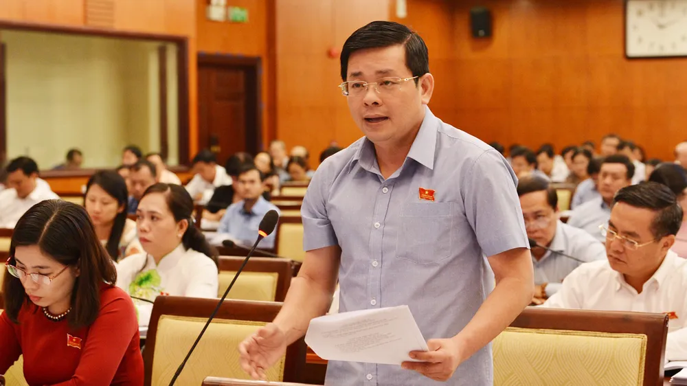 Giám đốc Sở TN-MT TPHCM Nguyễn Toàn Thắng 