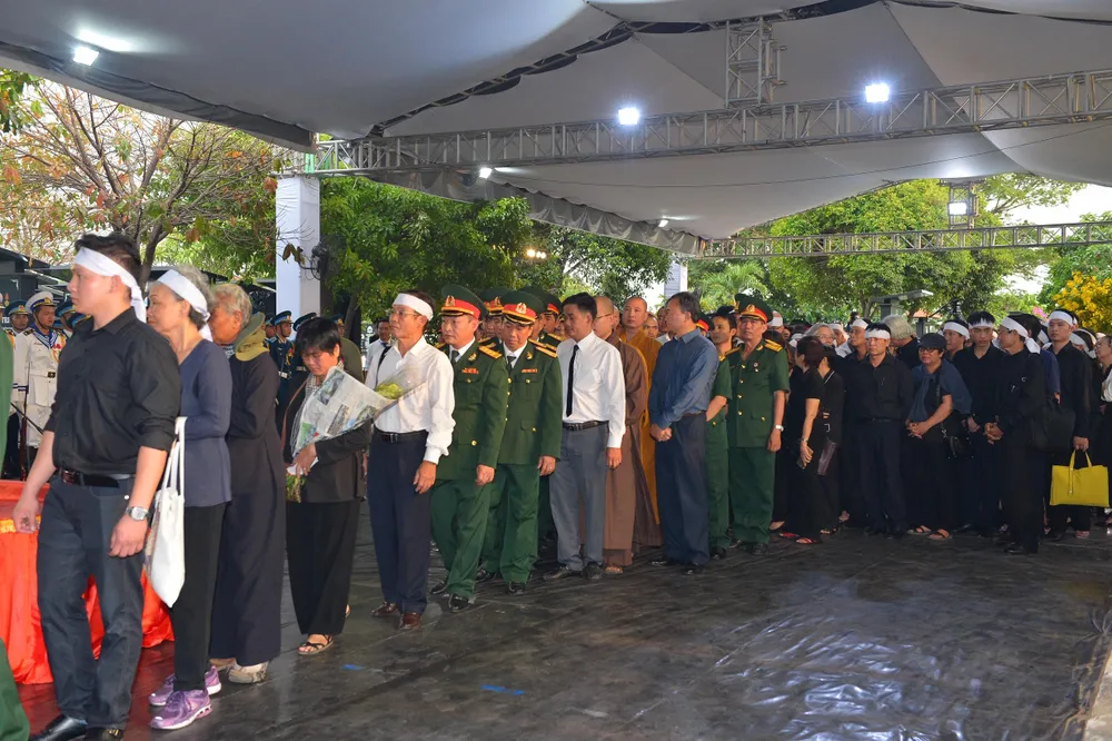 Lễ an táng nguyên Chủ tịch nước Lê Đức Anh  ảnh 6