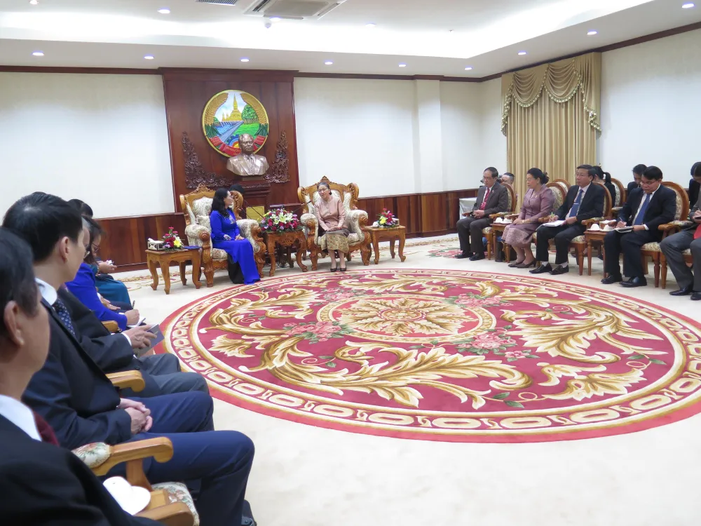 Đề nghị HĐND TPHCM giúp Lào cách thu ngân sách trong lĩnh vực bất động sản ảnh 2