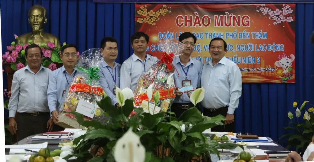 Đoàn đại biểu TPHCM chúc tết các cơ sở cai nghiện đặt tại TPHCM	 ảnh 3