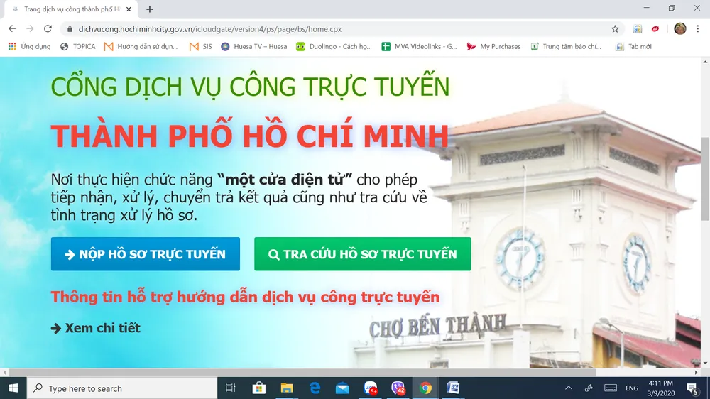 UBND TPHCM yêu cầu tăng làm thủ tục trực tuyến nhằm phòng, chống dịch Covid-19 ảnh 1
