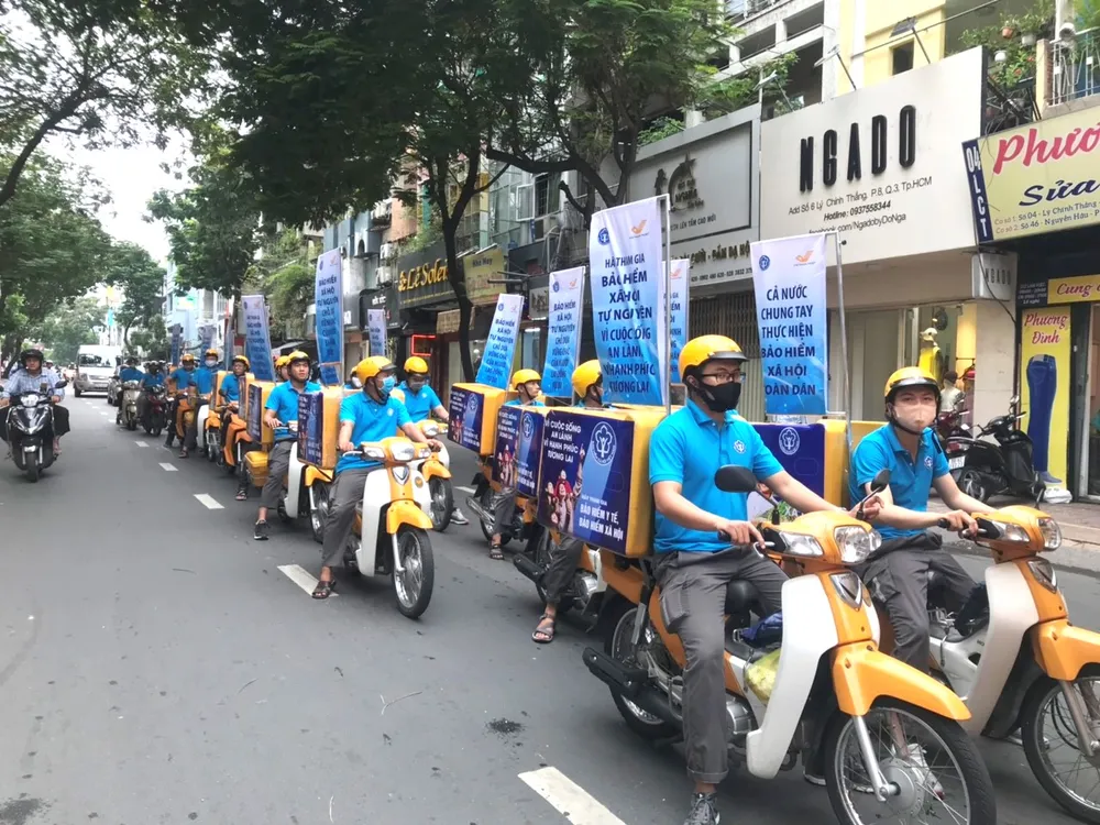 TPHCM ra quân vận động 1.000 người tham gia BHXH tự nguyện ảnh 1