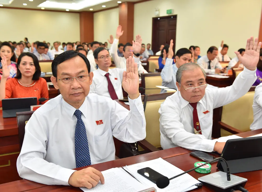 HĐND TPHCM Khóa IX khai mạc trọng thể Kỳ họp thứ 20 ảnh 1