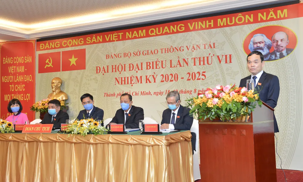 Đồng chí Trần Quang Lâm tái đắc cử Bí thư Đảng ủy Sở GTVT TPHCM ảnh 1