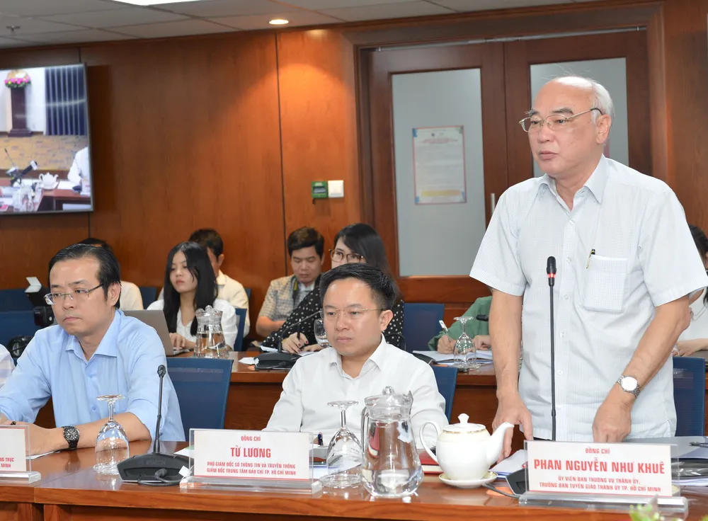 Công tác chuẩn bị nhân sự khóa mới của Đảng bộ TPHCM cơ bản hoàn tất ảnh 2