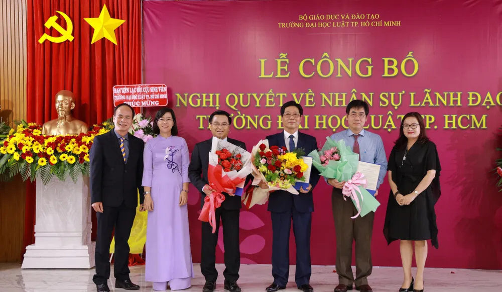 PGS.TS Trần Hoàng Hải làm Quyền Hiệu trưởng Trường Đại học Luật TPHCM  ảnh 2