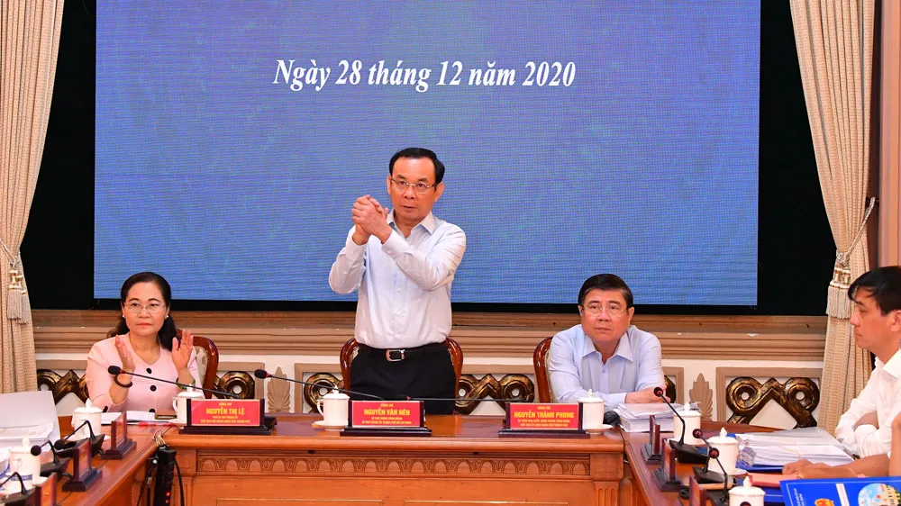 Chủ tịch UBND TPHCM Nguyễn Thành Phong: Sức mạnh nội tại của kinh tế TPHCM đang ngày càng tăng ảnh 2