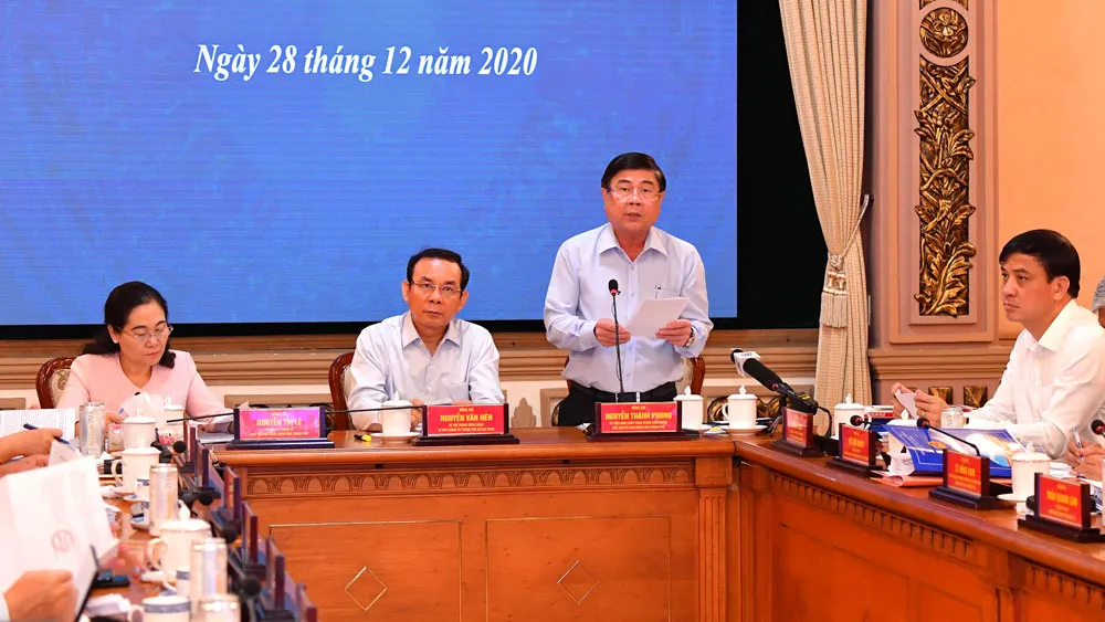 Chủ tịch UBND TPHCM Nguyễn Thành Phong: Sức mạnh nội tại của kinh tế TPHCM đang ngày càng tăng ảnh 4