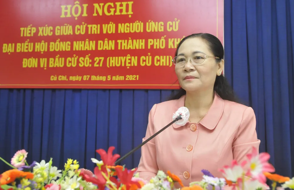 Đồng chí Nguyễn Thị Lệ: HĐND TPHCM nhập cuộc, giám sát ngay dự án "treo" cử tri phản ánh ảnh 1