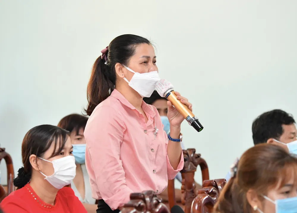 Cử tri huyện Củ Chi vui mừng khi Chủ tịch nước ứng cử đại biểu Quốc hội tại vùng đất cách mạng ảnh 2