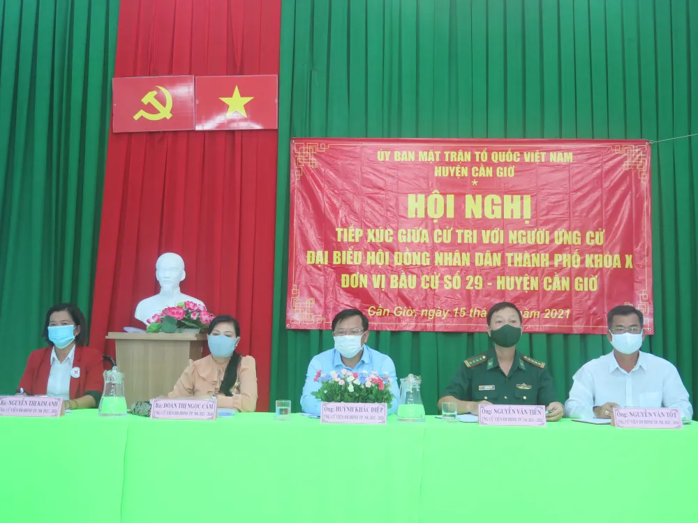 Cử tri đề nghị thúc đẩy tiến độ dự án Khu đô thị du lịch lấn biển Cần Giờ ảnh 1