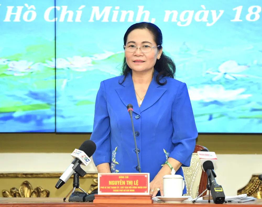 Chủ tịch HĐND TPHCM Nguyễn Thị Lệ: Không tập trung quá đông người trong một thời điểm ở phòng bỏ phiếu  ảnh 2