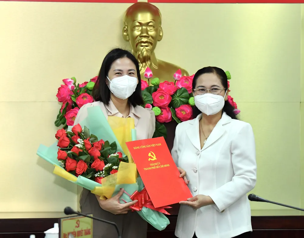 Đồng chí Phạm Thị Thanh Hiền giữ chức Phó Bí thư Huyện ủy huyện Củ Chi   ảnh 1