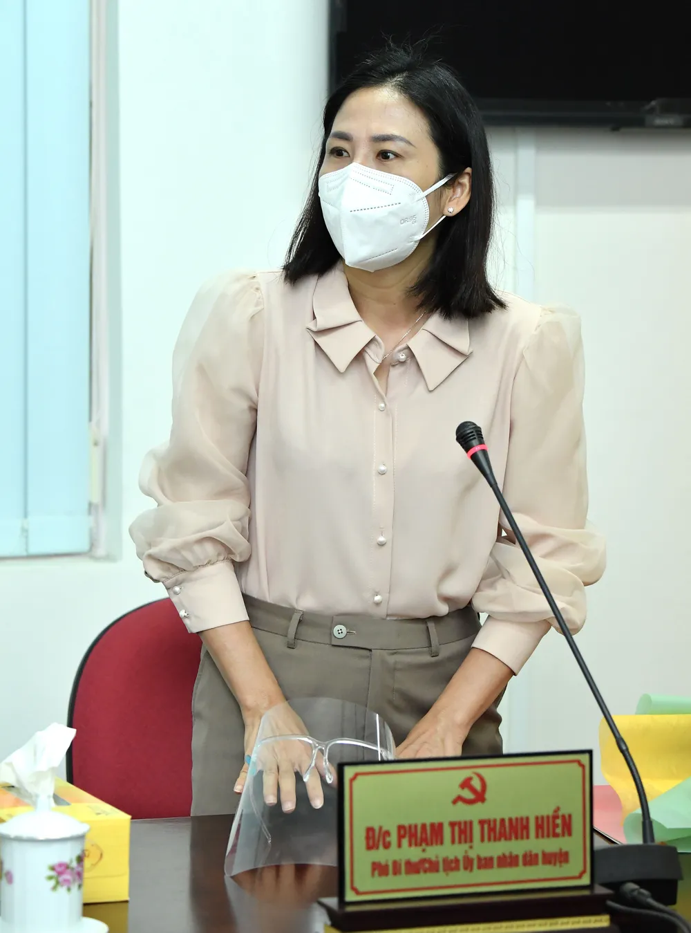 Đồng chí Phạm Thị Thanh Hiền giữ chức Phó Bí thư Huyện ủy huyện Củ Chi   ảnh 2