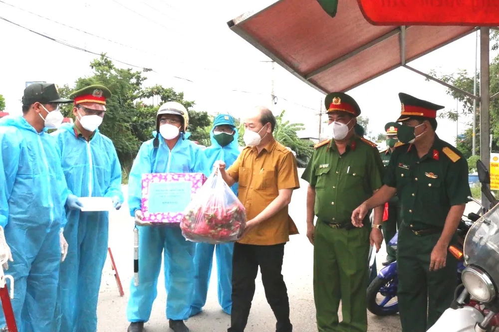 Bí thư Huyện ủy Củ Chi kêu gọi người dân mở rộng vùng xanh trên bản đồ Covid-19 ảnh 1