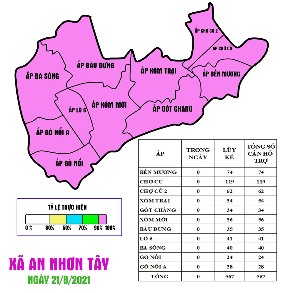 Huyện Củ Chi lập bản đồ hỗ trợ, người dân phát tín hiệu là được chăm lo ngay ảnh 2