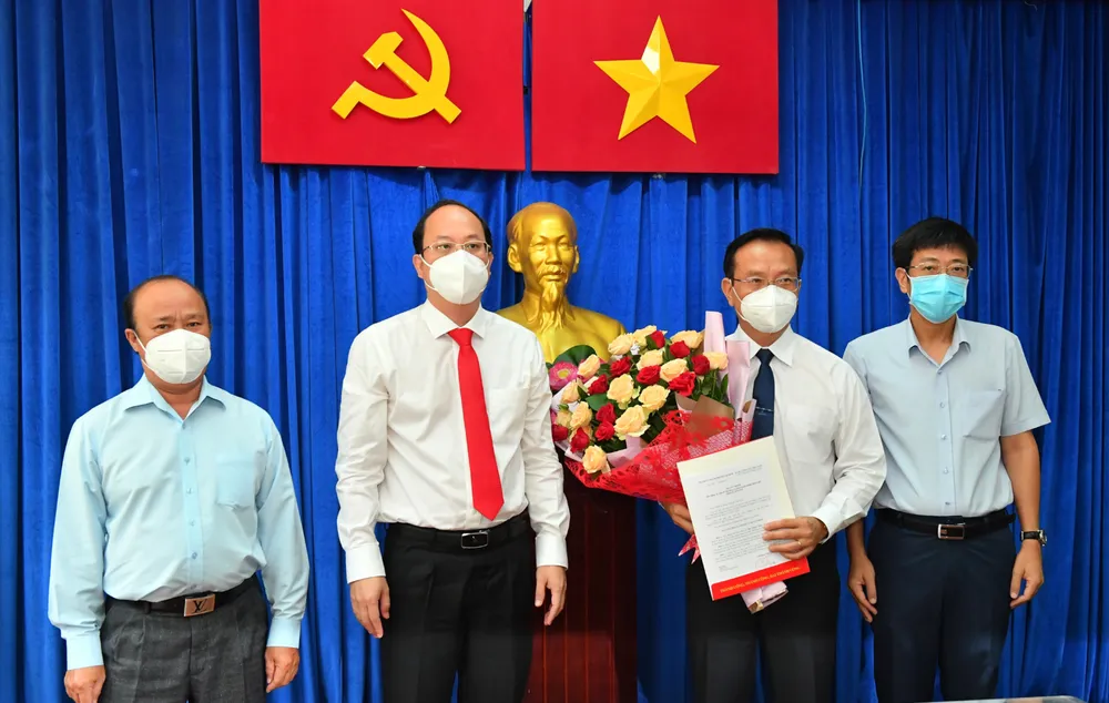 Đồng chí Ngô Thành Tuấn làm Bí thư Đảng ủy Khối Doanh nghiệp TPHCM, đồng chí Võ Ngọc Quốc Thuận làm Bí thư Quận ủy quận 8 ảnh 2