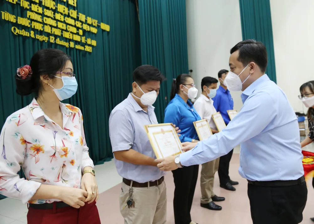 Quận 8 xây dựng phương án mở cửa trở lại 16/16 chợ truyền thống  ảnh 2