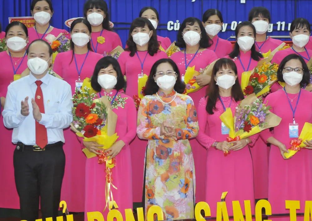 Đồng chí Cao Thị Thanh Nhàn được bầu làm Chủ tịch Hội LHPN huyện Củ Chi ảnh 3