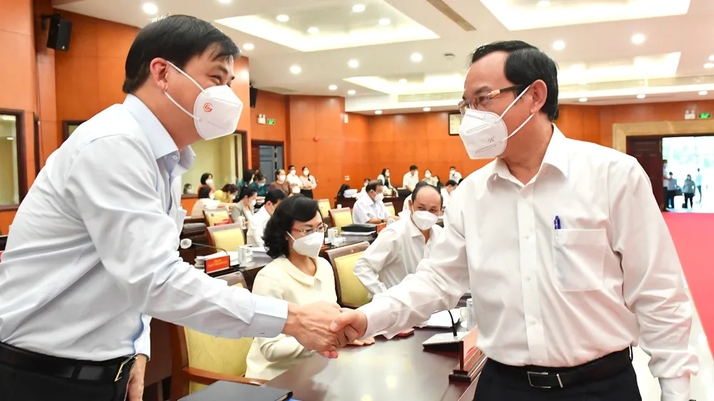 Bí thư Thành ủy TPHCM Nguyễn Văn Nên: Tìm kiếm xung lực mới cho tăng trưởng kinh tế, ổn định đời sống người dân ảnh 5
