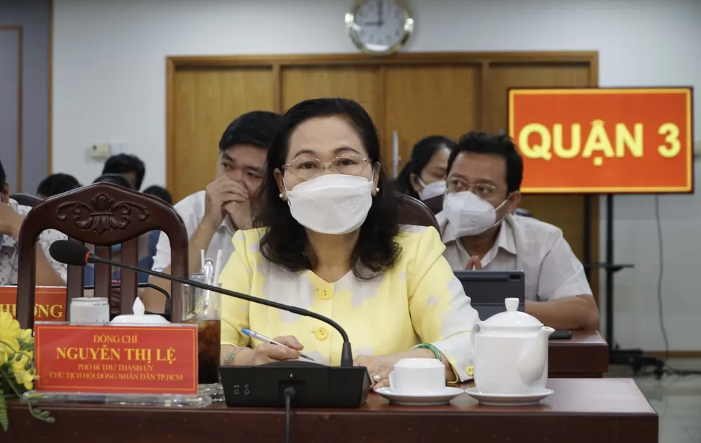 Bí thư Thành ủy TPHCM Nguyễn Văn Nên: quyết tâm bù lại những mất mát do dịch Covid-19 ảnh 5