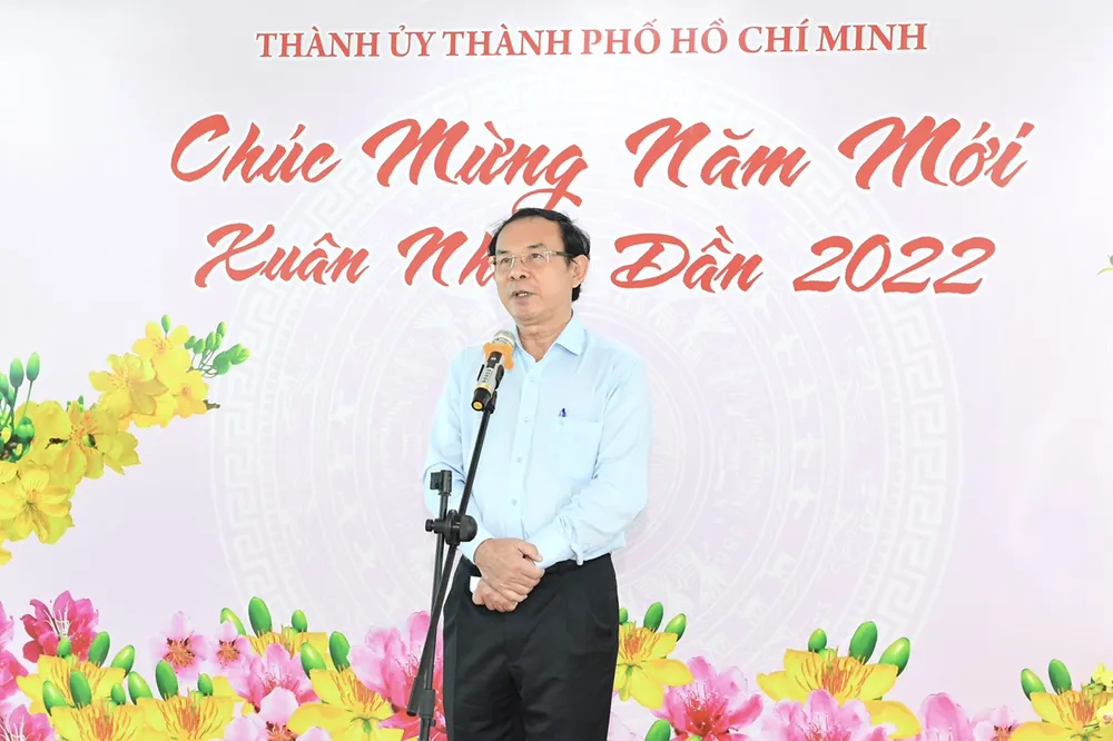 Thường trực Thành ủy TPHCM gặp mặt đầu xuân cán bộ cao cấp nghỉ hưu ảnh 2