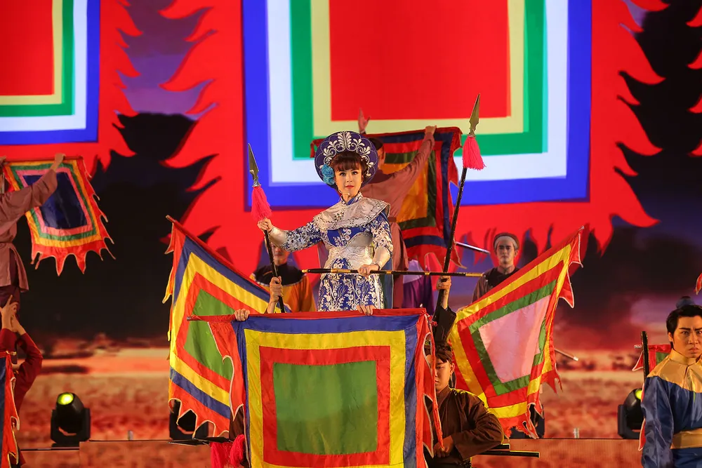 Vang mãi hào khí Tây Sơn - chương trình sân khấu hóa kỷ niệm 233 năm chiến thắng Ngọc Hồi – Đống Đa lịch sử ảnh 5