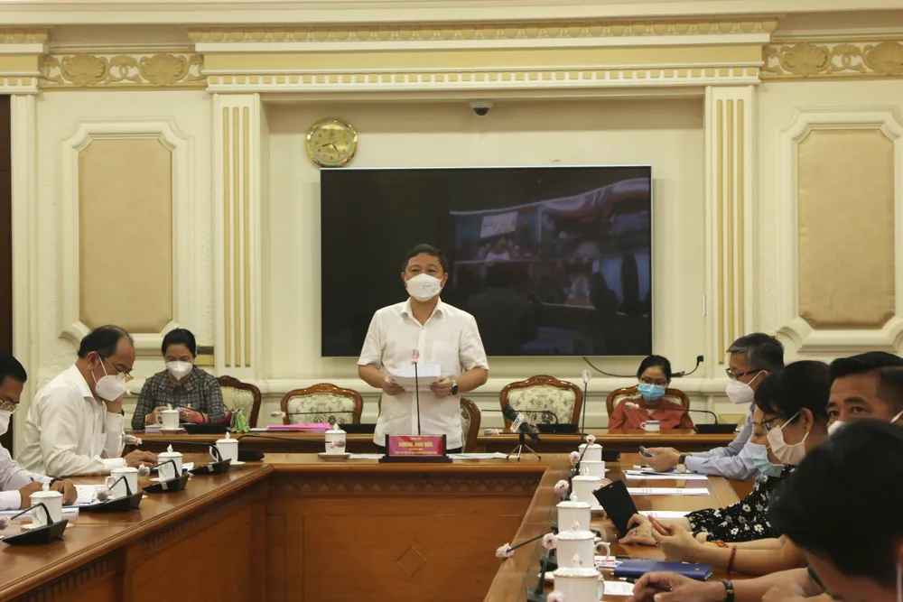 Phó Chủ tịch UBND TPHCM Dương Anh Đức: Phải cập nhật đầy đủ và chính xác dữ liệu về F0 ảnh 1