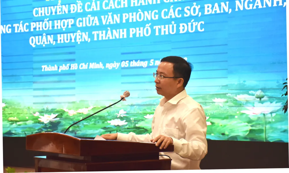 Văn phòng UBND TPHCM phối hợp rà soát hơn 640 công việc tồn đọng ảnh 1
