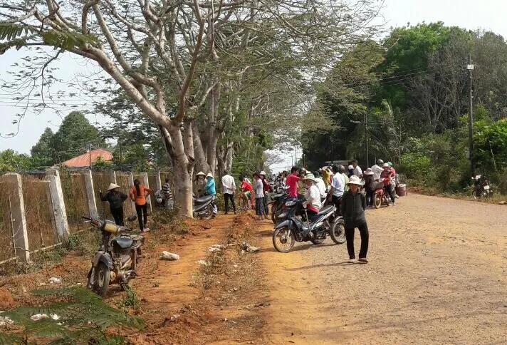 Hiện trường nơi phát hiện ông Ph.A.H. chết