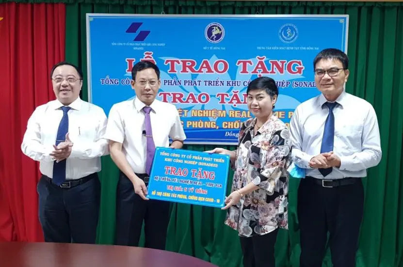 Đồng Nai tiếp nhận hệ thống xét nghiệm virus SARS-CoV-2 hiện đại ảnh 1