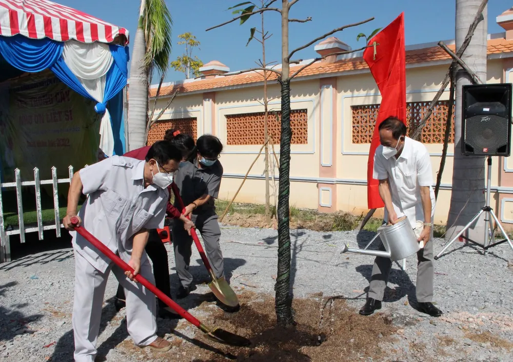 Tết trồng cây nhớ ơn Liệt sĩ ảnh 2