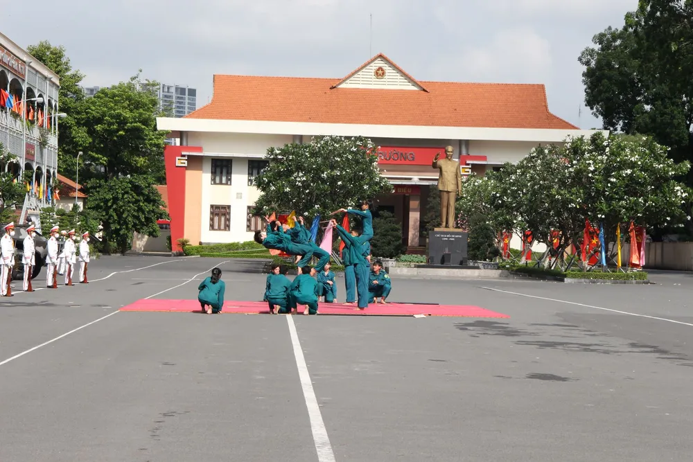 Hội thi, hội thao quốc phòng, thể dục thể thao lực lượng vũ trang TPHCM năm 2022. ảnh 3