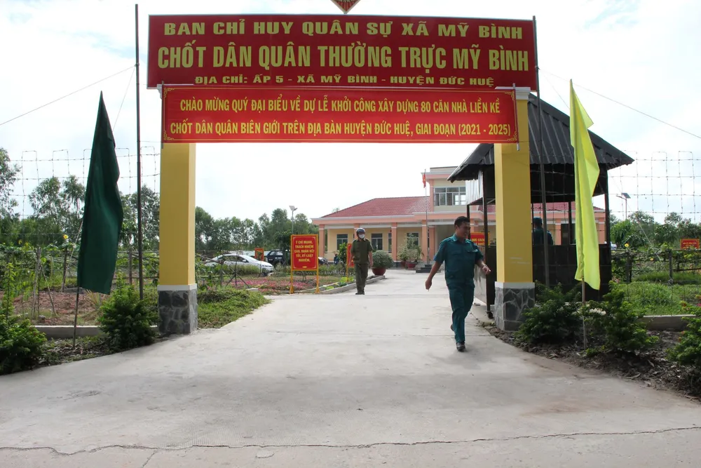 Thêm 4 điểm dân cư biên giới tại huyện Đức Huệ, tỉnh Long An ảnh 3
