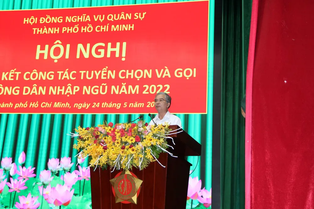 Tuyển chọn những thanh niên có sức khỏe, tư tưởng vững vàng và có trình độ tham gia nhập ngũ ảnh 1