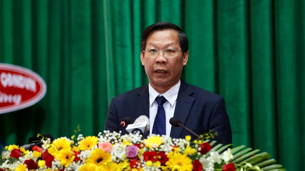 Bộ Tư lệnh TPHCM họp mặt kỷ niệm 77 năm Ngày truyền thống lực lượng vũ trang TPHCM ảnh 3