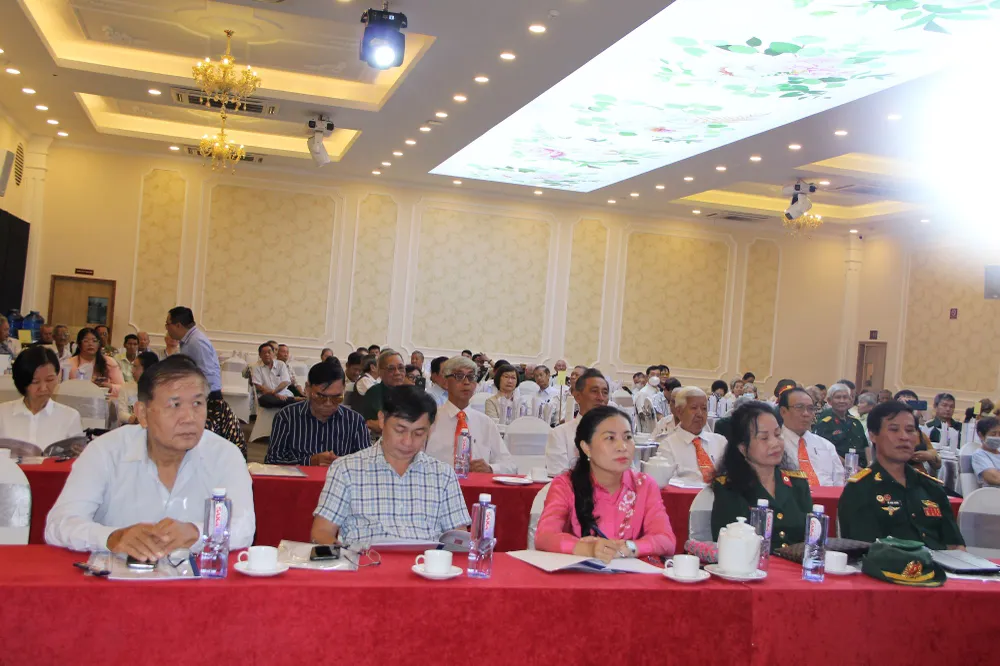 Các đại biểu tham dự buổi gặp mặt. Ảnh: TRẦN YÊN Các đại biểu tham dự buổi gặp mặt. Ảnh: TRẦN YÊN