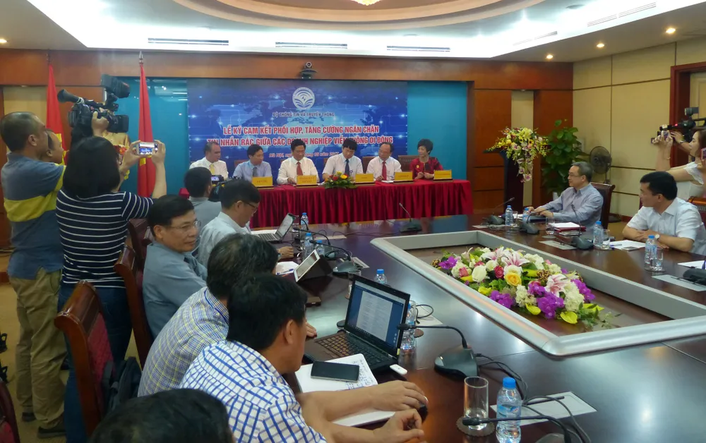 5 nhà mạng cam kết phối hợp ngăn chặn tin nhắn rác ảnh 1