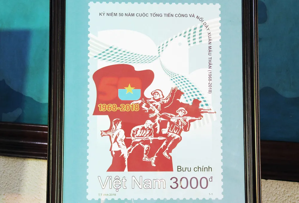 Phát hành bộ tem kỷ niệm 50 năm Tổng tiến công và nổi dậy Xuân Mậu Thân 1968