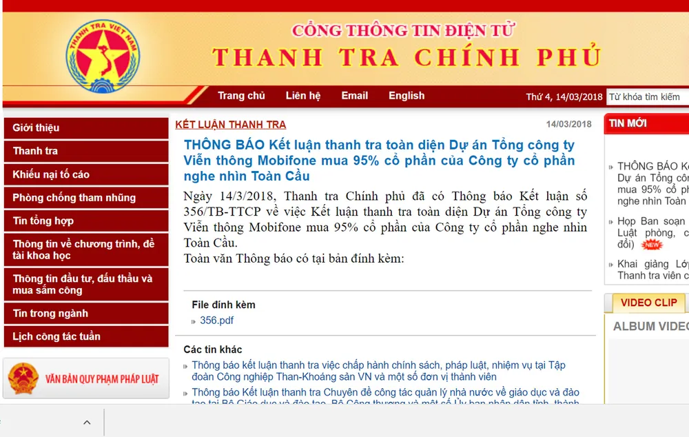 Kiến nghị khởi tố điều tra vụ MobiFone mua 95% cổ phần AVG ảnh 1