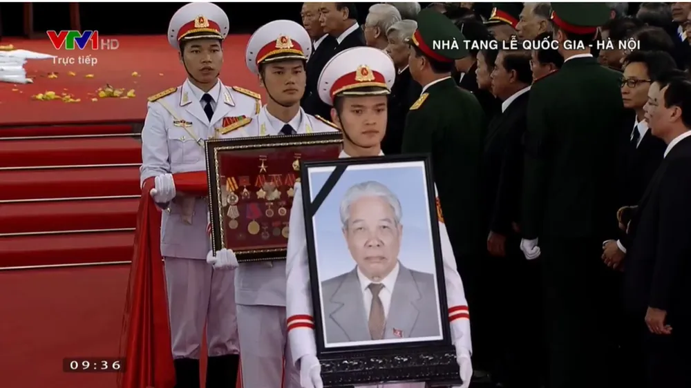 Tổ chức trọng thể Lễ truy điệu, tiễn đưa nguyên Tổng Bí thư Đỗ Mười ảnh 19