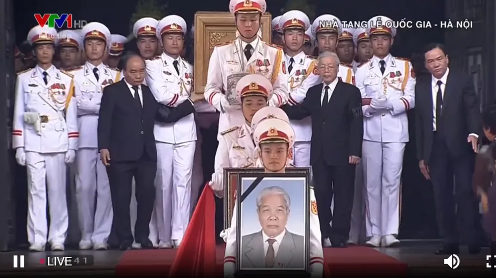 Tổ chức trọng thể Lễ truy điệu, tiễn đưa nguyên Tổng Bí thư Đỗ Mười ảnh 20