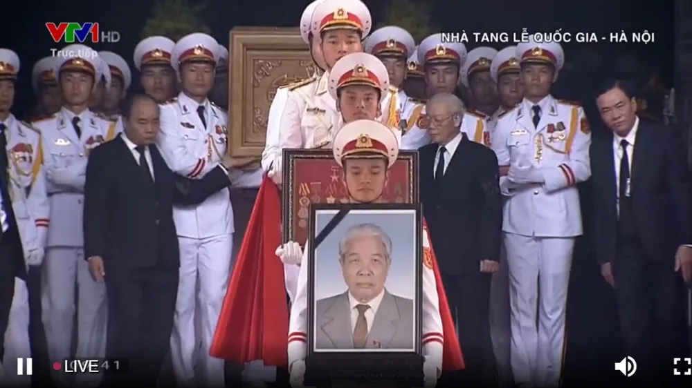 Tổ chức trọng thể Lễ truy điệu, tiễn đưa nguyên Tổng Bí thư Đỗ Mười ảnh 21