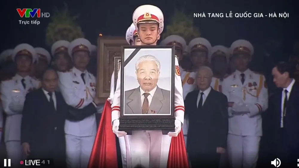 Tổ chức trọng thể Lễ truy điệu, tiễn đưa nguyên Tổng Bí thư Đỗ Mười ảnh 22