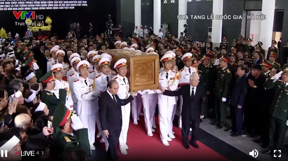 Tổ chức trọng thể Lễ truy điệu, tiễn đưa nguyên Tổng Bí thư Đỗ Mười ảnh 23