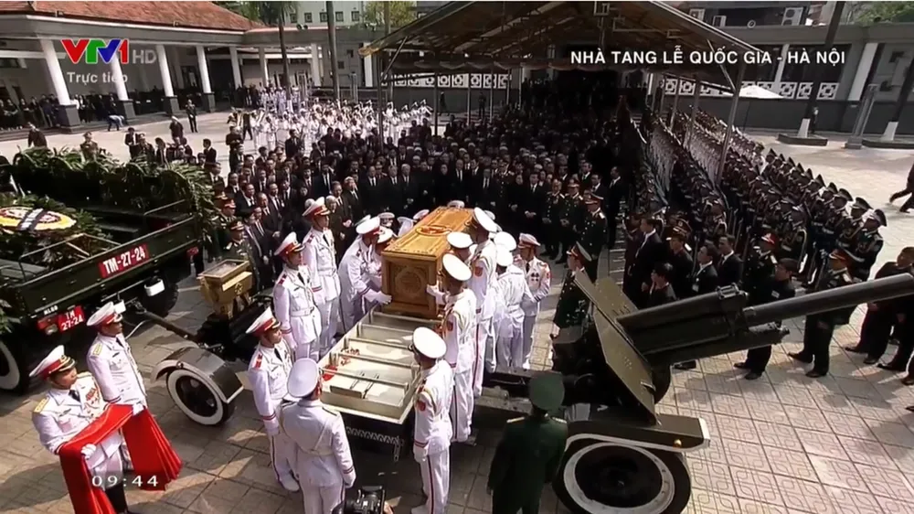 Tổ chức trọng thể Lễ truy điệu, tiễn đưa nguyên Tổng Bí thư Đỗ Mười ảnh 27