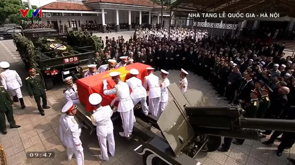 Tổ chức trọng thể Lễ truy điệu, tiễn đưa nguyên Tổng Bí thư Đỗ Mười ảnh 29