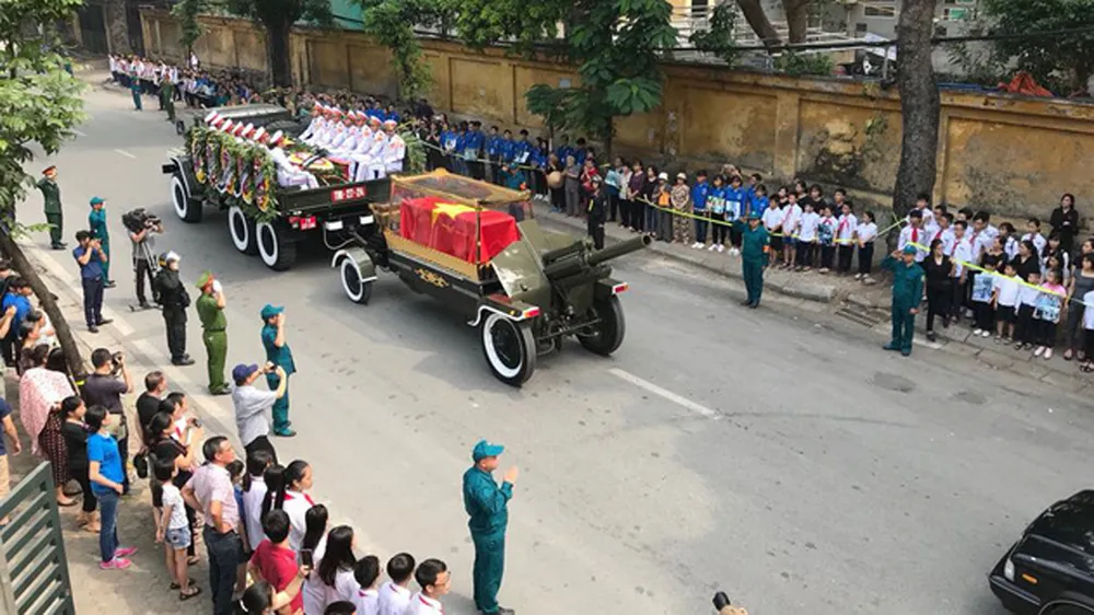 Tổ chức trọng thể Lễ truy điệu, tiễn đưa nguyên Tổng Bí thư Đỗ Mười ảnh 41