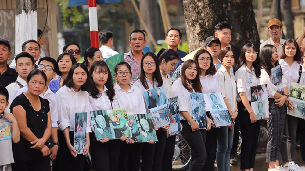 Tổ chức trọng thể Lễ truy điệu, tiễn đưa nguyên Tổng Bí thư Đỗ Mười ảnh 43